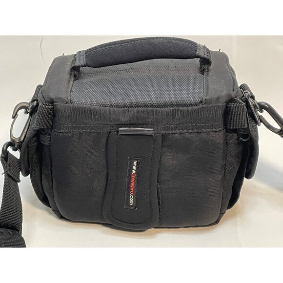 Lowepro Edit 110 Camera SLR shoulder bag pockets 7" x 5" x 5" black - Picture 2 of 14